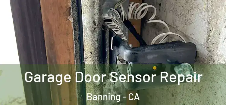 Garage Door Sensor Repair Banning - CA